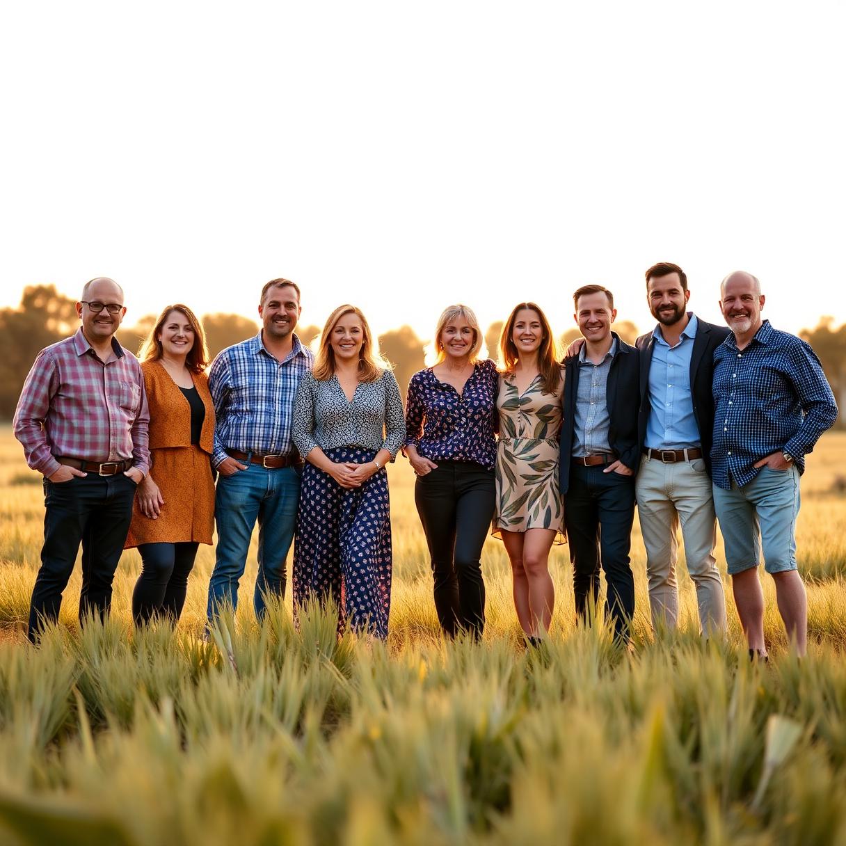 Groupire Foundation team with community members